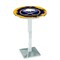 Holland Bar Stool Co 36" Chrome Buffalo Sabres Pub Table L217C3628BufSab - alternate 1